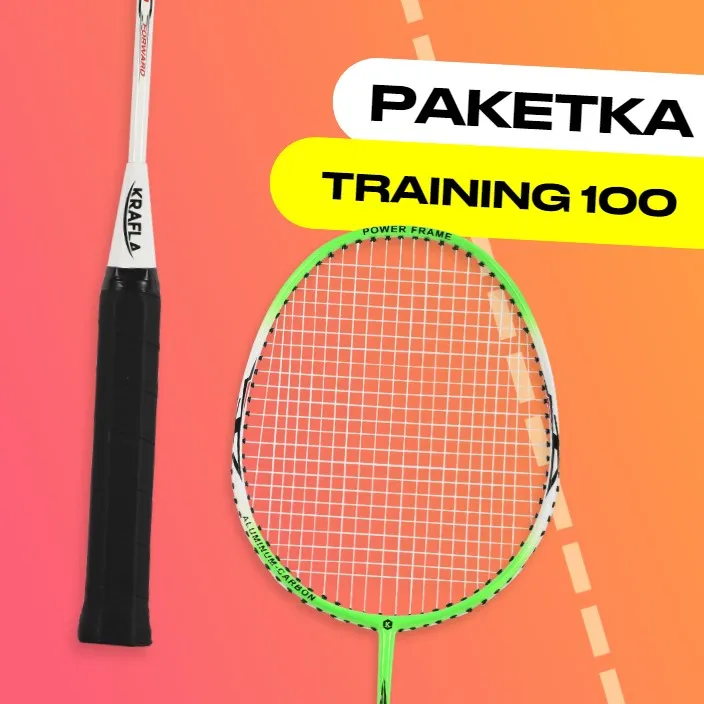 Ракетка для бадминтона KRAFLA TRAINING100 с гарантией Изображение №3