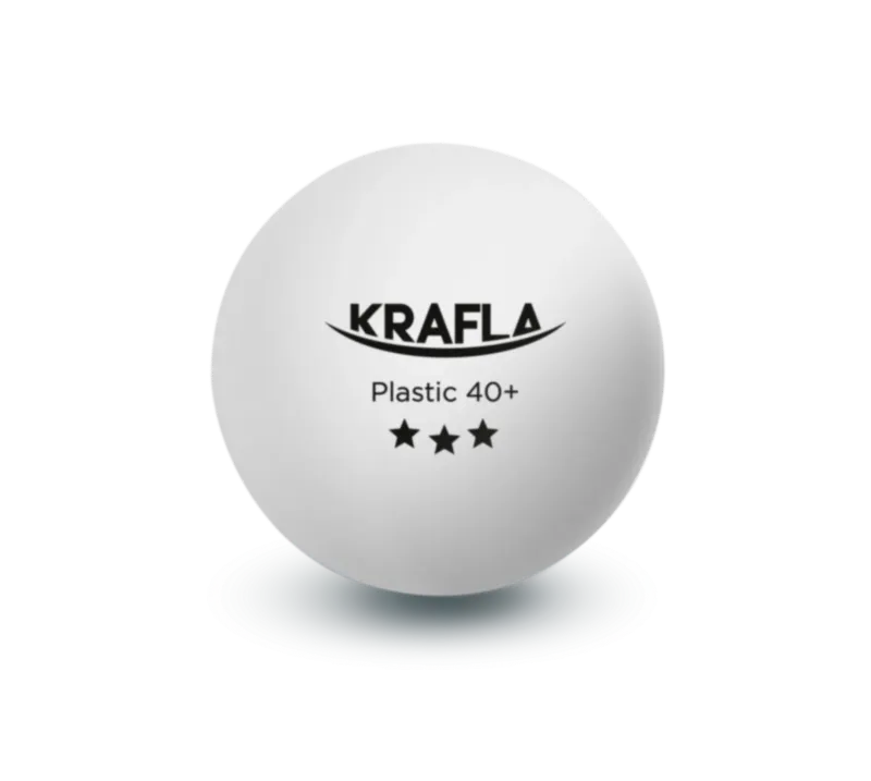 KRAFLA B-WT3000 Набор для настольного тенниса (мяч три звезды 3шт.) с гарантией Изображение №1