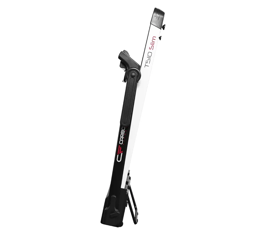 В сложенном виде вертикально Беговая дорожка домашняя CARBON FITNESS T510 SLIM
