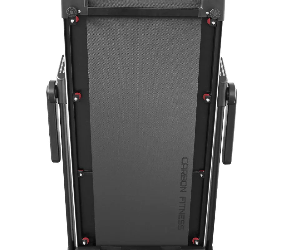 6 цилиндрических эластомеров VCS™ Беговая дорожка домашняя CARBON FITNESS T510 SLIM