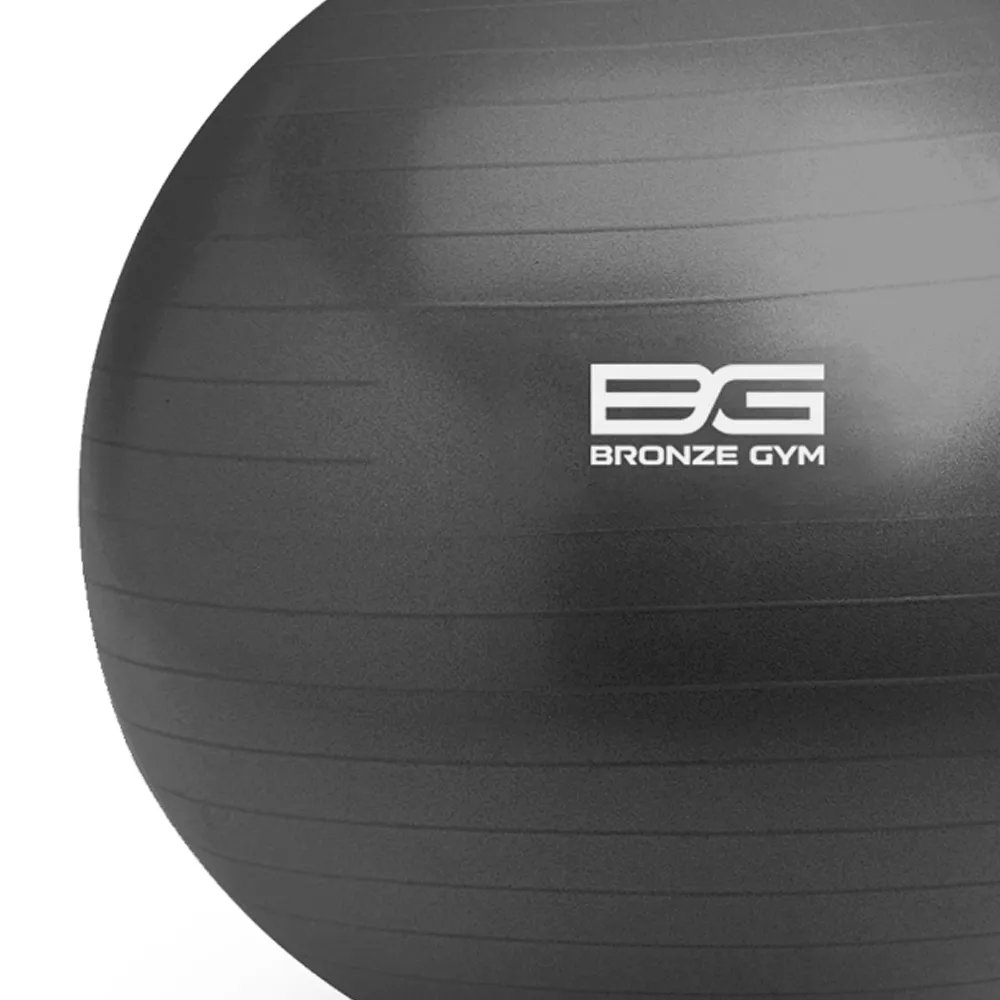 Мяч гимнастический BRONZE GYM, антивзрывной, 55 см. с гарантией