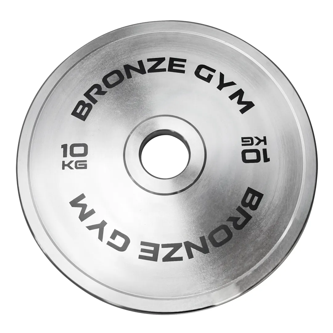 Диск олимпийский BRONZE GYM стальной 10 кг