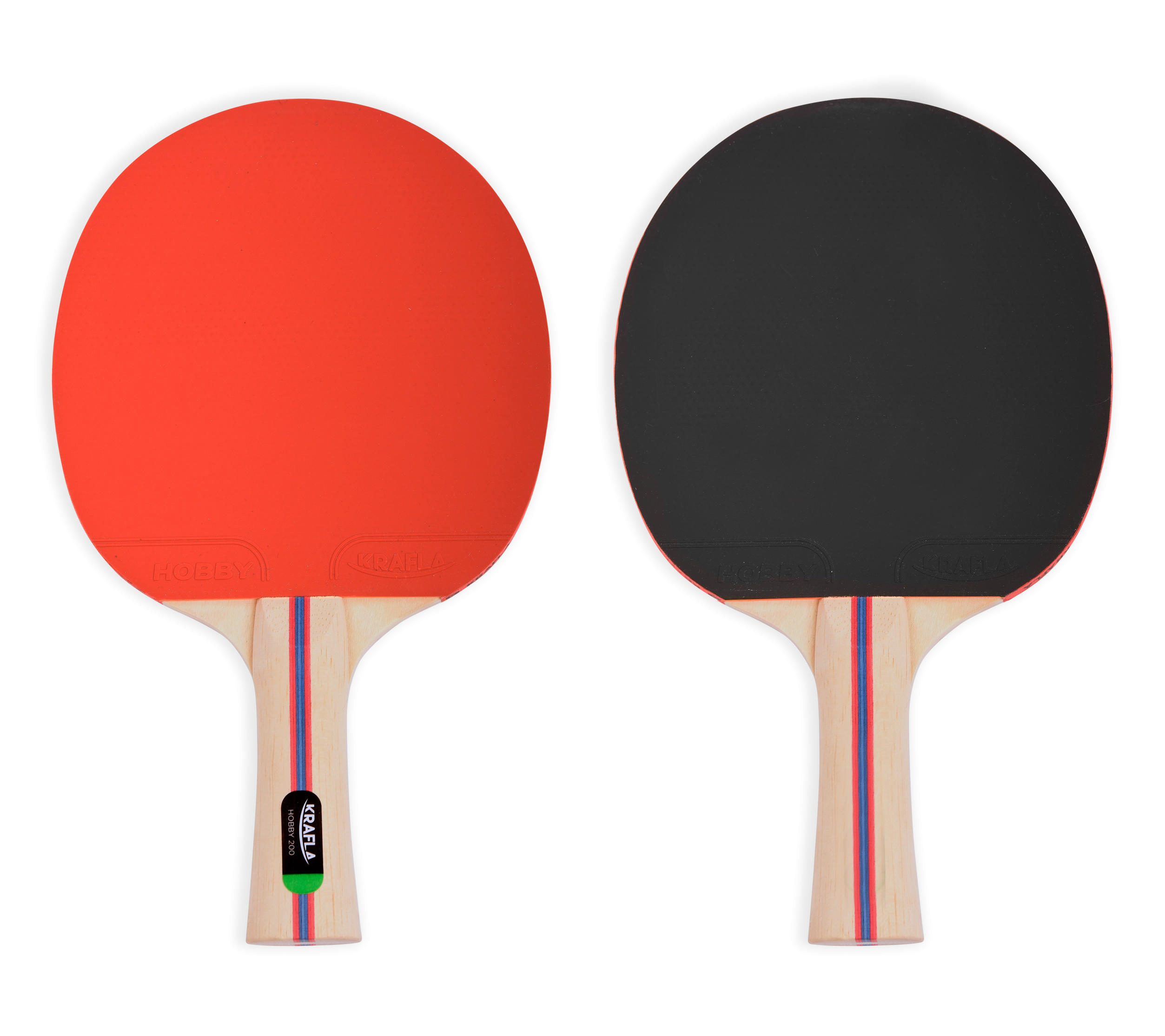 Особенности KRAFLA S-H200 Набор для настольного тенниса (ракетки 2шт., мяч 3шт.)