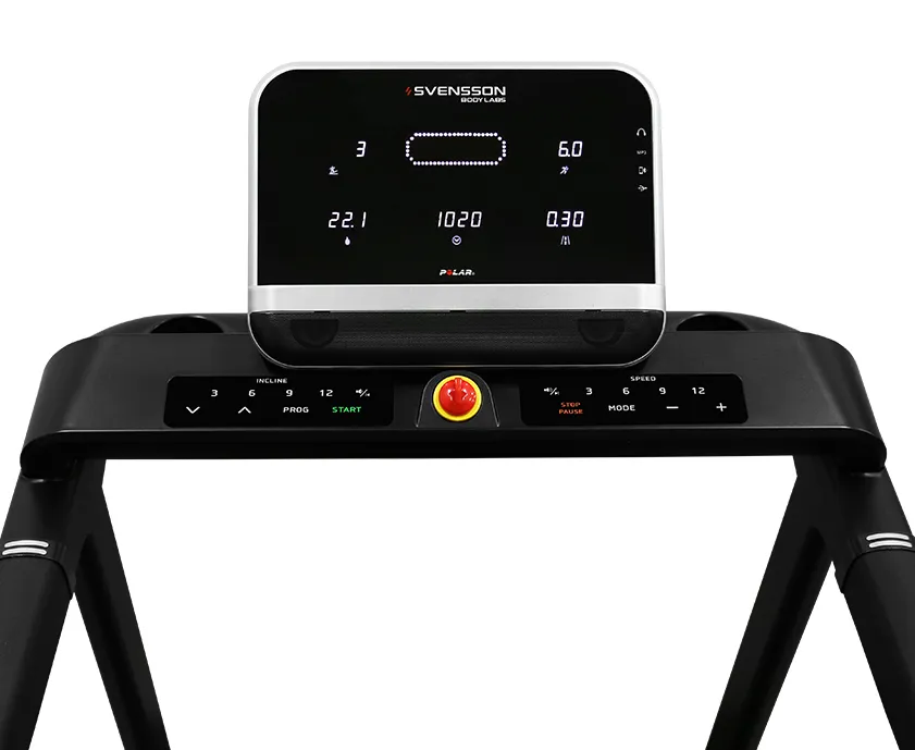 Белый LED и 5 LCD-дисплеев SVENSSON BODY LABS ORTHOLINE TZX Беговая дорожка домашняя (уцененный) Белый LED и 5 LCD-дисплеев SVENSSON BODY LABS ORTHOLINE TZX Беговая дорожка домашняя (уцененный)