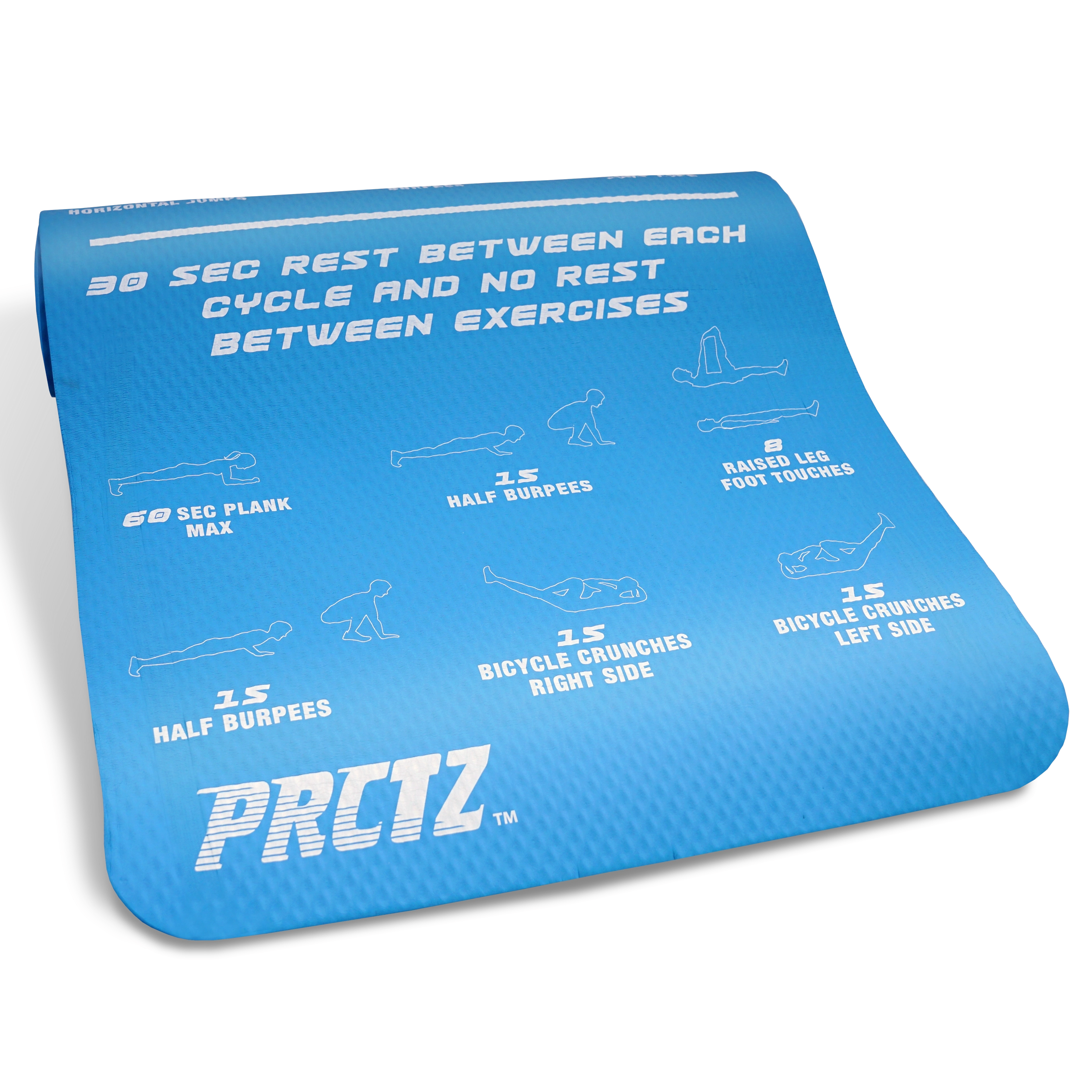 Коврик для фитнеса в комплекте с ремнем-стяжкой PRCTZ ALL PURPOSE FITNESS MAT,183х61х1см. с гарантией