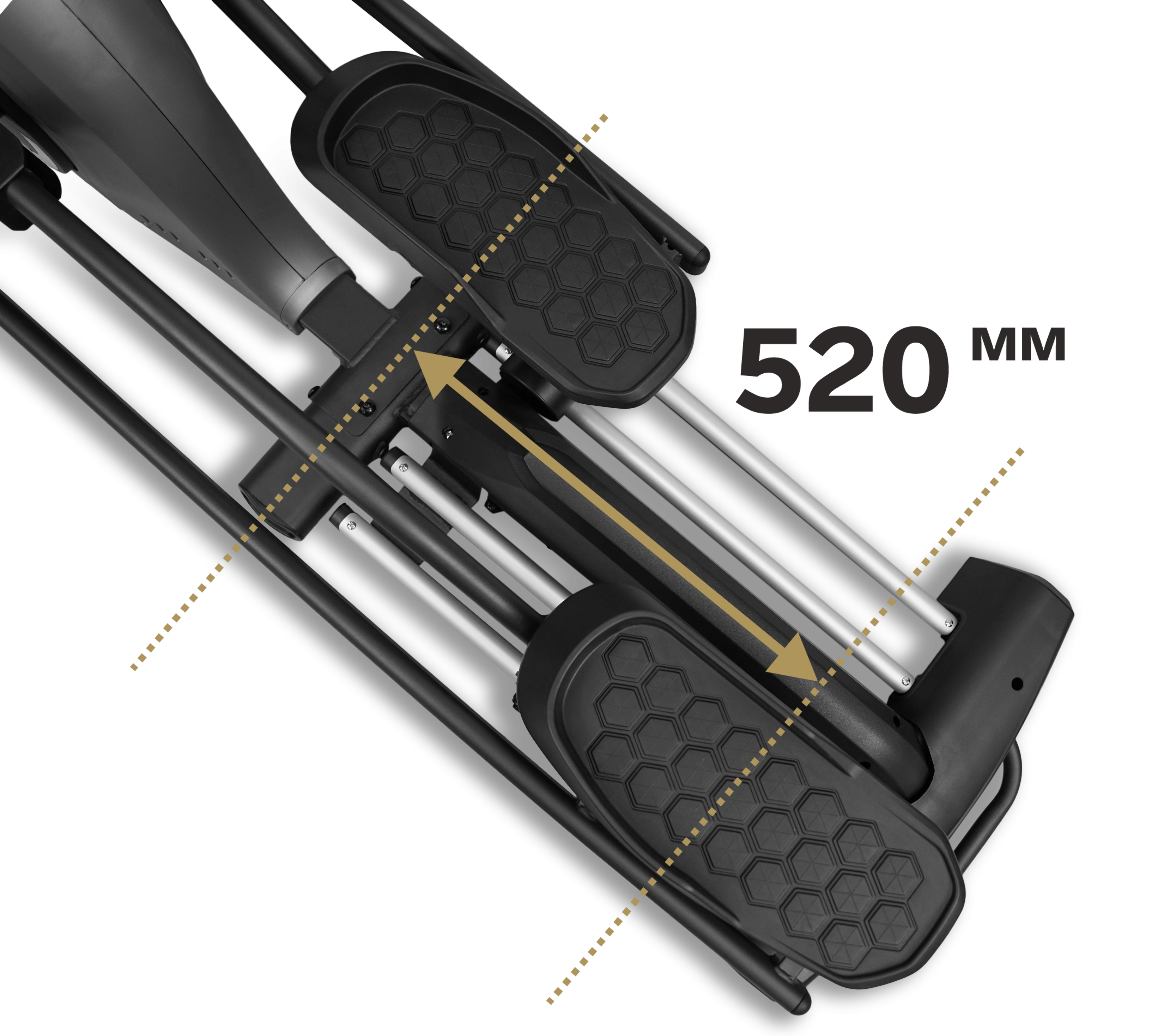 Особенности BRONZE GYM X820M Эллиптический эргометр с автонаклоном коммерческий