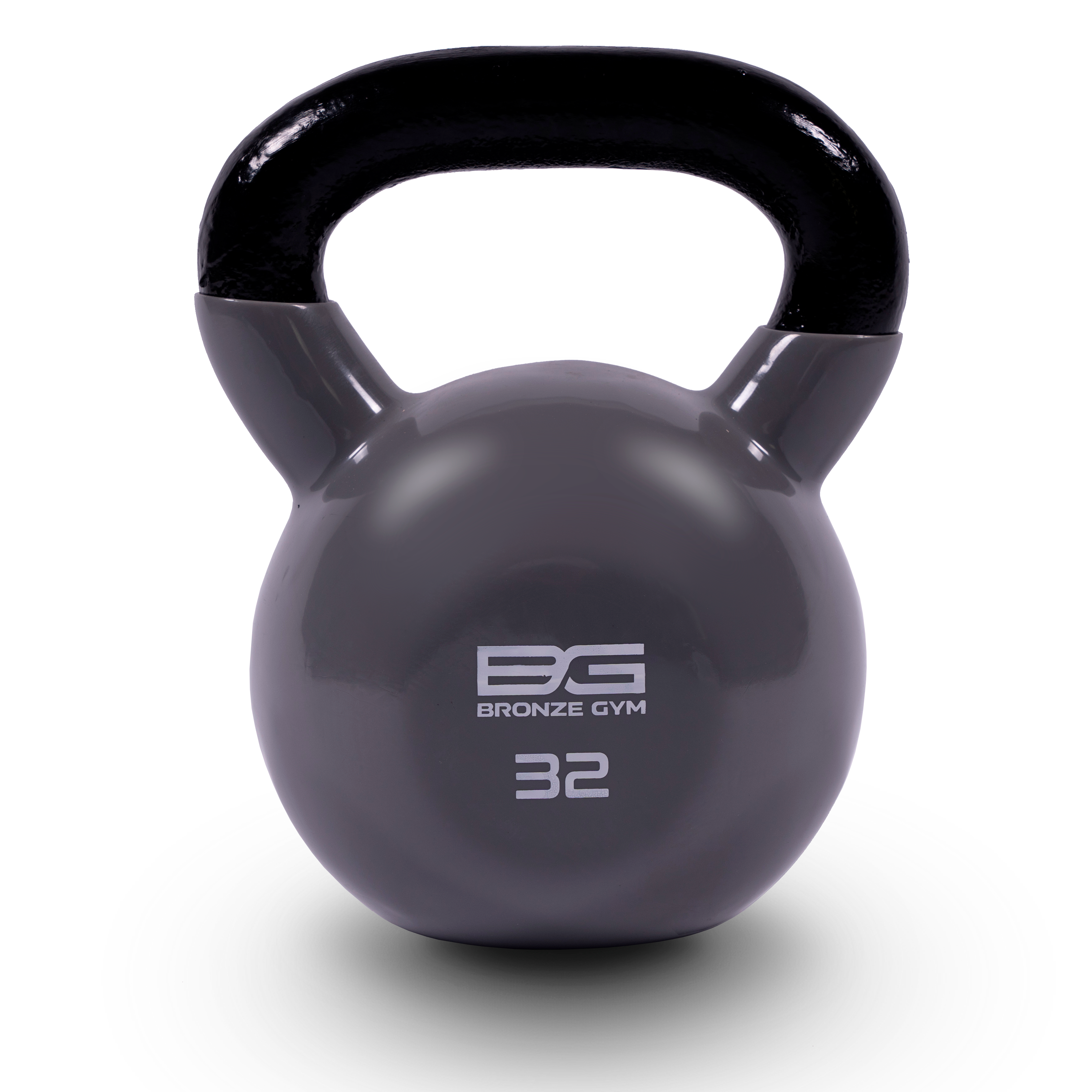 Гиря BRONZE GYM в виниловой оболочке 32 кг