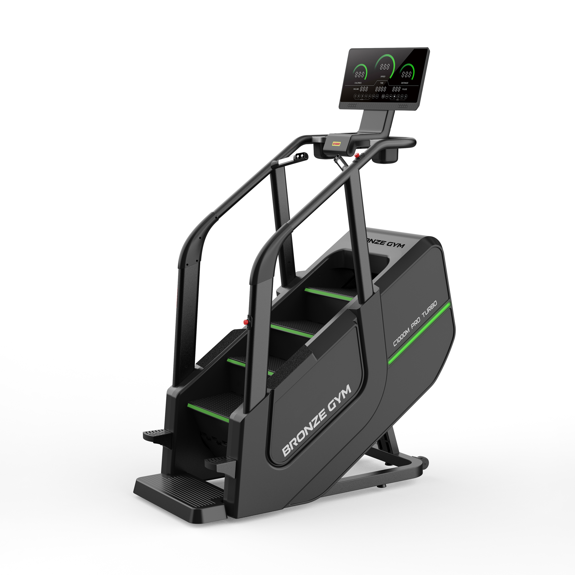 Лестница-эскалатор профессиональная BRONZE GYM C1000M PRO TURBO 