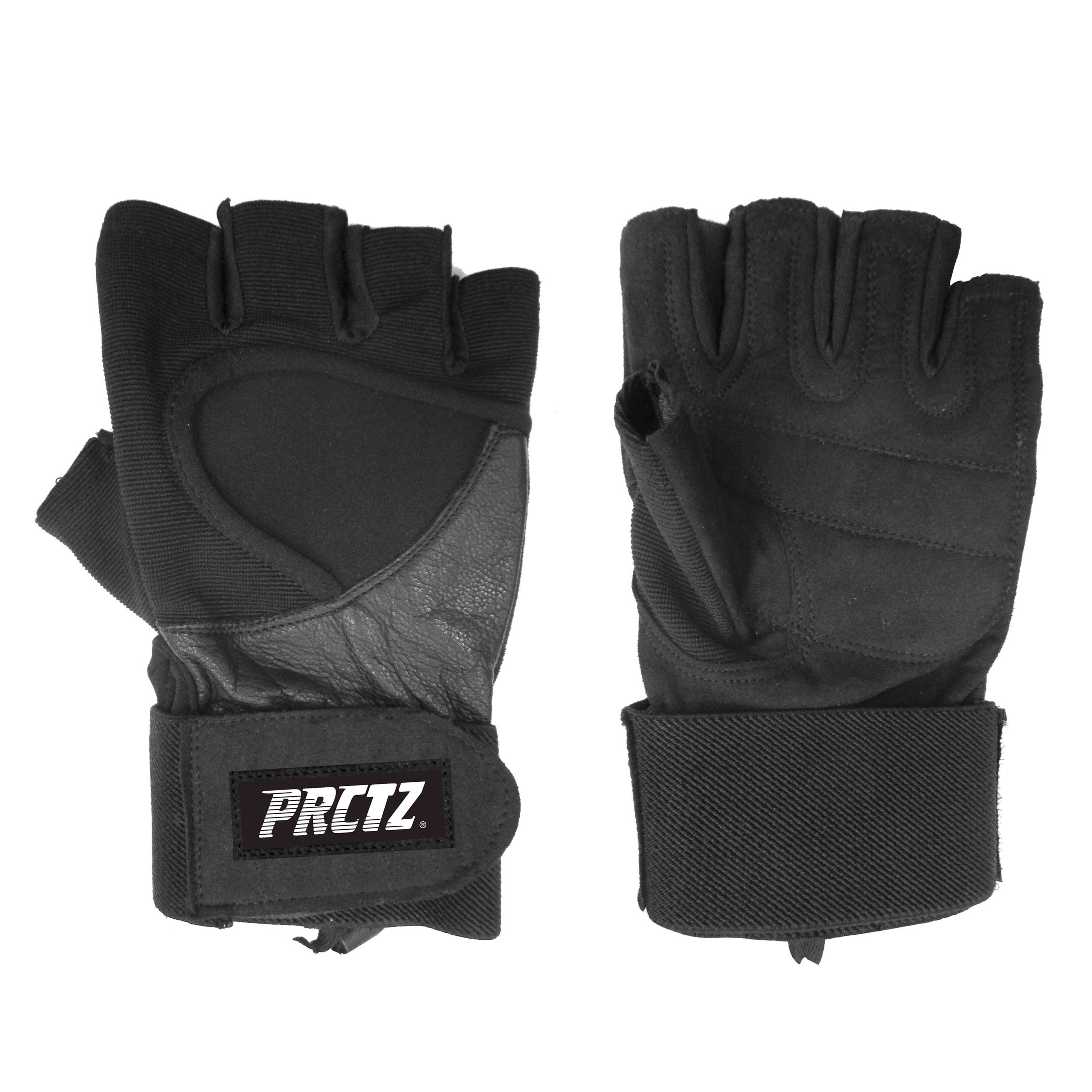 Перчатки для фитнеса c фиксатором запястья PRCTZ WRIST-WRAP GLOVES "XL"